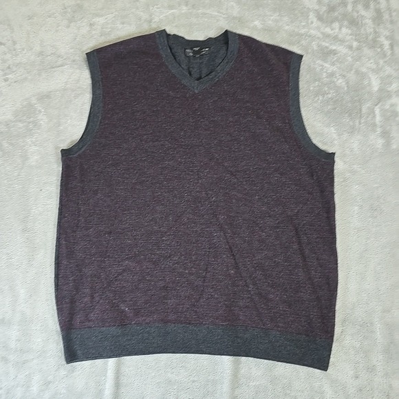 Cutter‎ & Buck Sweater Vest Mens Large Merino Wool Pullover Knit Casual - Picture 1 of 5